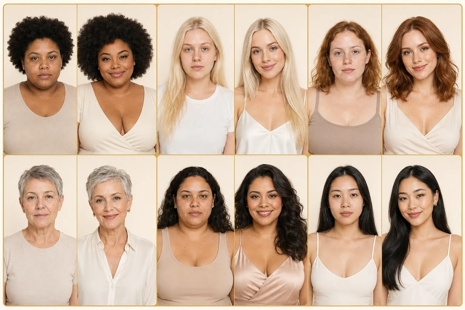 Before and after - real transformation with Lumina Protocol
